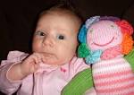 Hand knit from cotton by Peruvian artisans , this adorable doll is sure to ... - DSCF40562