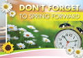 The clocks are changing ��� spring is here