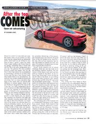 Here are some more information and photos of Richard Losee\u0026#39;s sweet Ferrari Enzo. What I love most about Mr. Losee is that he drives his cars. - losee