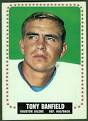 Tony Banfield 1964 Topps football card - 67_Tony_Banfield_football_card