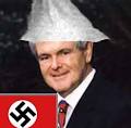 Dear Newt, newt-gingrich-racist1. I recently had the displeasure of watching ... - newt-gingrich-racist