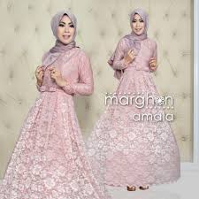 baju busana muslim modern terbaru trendy margon amala