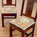 Colorful Dining Room Chair Cushions | In Seven Colors - Colorful ...