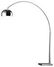 Contemporary Pacey Silver Plated Arc Floor Lamp - contemporary ...