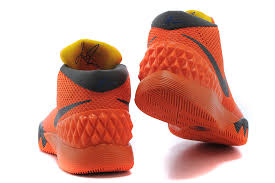 Nike Kyrie Irving 1 Orange Grey Mens Basketball Shoes For Sale
