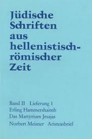 E. Hammershaimb, Norbert Meisner: Das Martyrium Jesajas ... - 383_03921_99162_xl