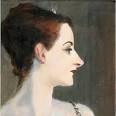 John-Singer-Sargent's-Madam. Madame X's Profile. 8×8 acrylic on canvas - john-singer-sargents-madam