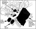 Ford Escort Fuel Pump Relay Location