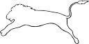 Jumping Lion Outline coloring page | Super Coloring