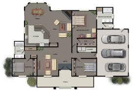 Our most affordable floor plans that show home interior layouts with a clean simple look. For new home builders and realtors, floor plans are an essential ... - color-floor-plan-renderings