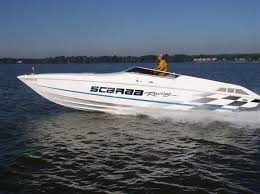Scarab Boat company.
