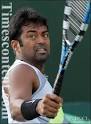 Powering Up: Indian tennis player Leander Paes during a practice session for ... - Leander-Paes