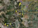 Map of Colorado wildfires,