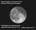 Total Lunar Eclipse 10 December 2011, Australian Eclipses 2011 ...