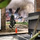 Breaking A U.S. Navy F-18 fighter jet crashed into an apartment ...