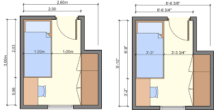 Kid's bedroom layouts with one bed