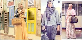 Model Hijab Modern untuk Ibu Hamil