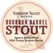 Anderson Valley Wild Turkey Bourbon Barrel Stout now available on Anderson Valley Wild Turkey Bourbon Barrel Stout now available on