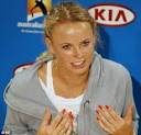 AUSTRALIAN OPEN 2011: Caroline Wozniacki admits kangaroo story was in jest ... - article-0-0CDF4926000005DC-60_468x448