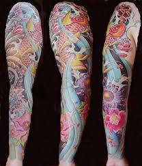 Koi Fish Sleeve Tattoos Designs - Hot Japanese Koi Tattoo Art For Men and Women