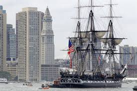 The USS Constitution passes The USS Constitution passes