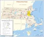 Reference Map of <b>Massachusetts</b>