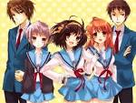 The Melancholy of Haruhi Suzumiya - Wallpapers | Ani-