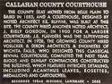 Callahan County Courthouse, Baird, Texas.