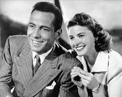 Humphrey Bogart and Ingrid Bergman in Casablanca, 1942