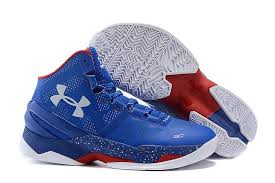 Under Armour UA Curry 2 Royal Blue Yellow Basketball Shoes - Cheap ...