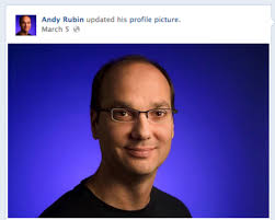 Andy Rubin on Facebook. That same day, he also added information to his Facebook Timeline detailing his work history, at least based on the fact that ... - 120-Andy-Rubin-600x479