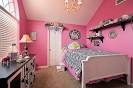 Beautiful Bright Pink Wall Decoration for Girls Bedroom - Home ...