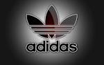 Adidas Logo Blue Wall #