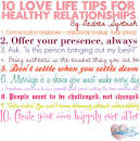 10 Love Life Tips for Healthy Relationships – By Andrea Syrtash