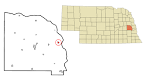 File:Saunders County Nebraska Incorporated and Unincorporated