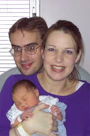 Photo of Brad and Julie Morton with newborn daughter Sophia - BRAD&J~1