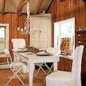 Rustic Beach Dining Room < 10 Beautiful Beach Cottages - Coastal ...