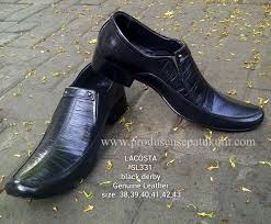 Sepatu Formal Kulit,Lacosta SFO 021,Sepatu Kerja Kulit asli,Sepatu ...