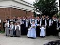 A Mennonite choir performs on