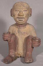 Xipe-Totec priest wearing flayed human skin - kc0017s-th