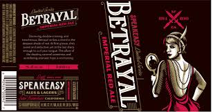 Speakeasy Betrayal Imperial Red Ale Speakeasy Betrayal Imperial Red Ale