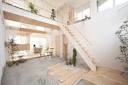 Domestic Bliss: Zen Garden-Style Living Room Atrium Space ...