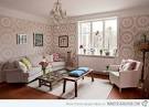 15 Living Rooms with Printed Wallpapers | Home Design Lover