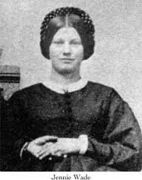 Jennie Wade , staying at her sister\u0026#39;s house on the north slope of Cemetery Hill, was accidentally killed by a bullet fired by a Confederate skirmisher. - x068JennieWade