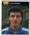 COLOMBIA - Alexis Mendoza #372 ORBIS 1990 World Cup Collectable Sticker - colombia-alexis-mendoza-372-orbis-1990-world-cup-collectable-sticker-49093-p