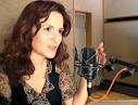 Photo: Actress Martina Gedeck recording the German narration for DOLPHINS ... - DolphinWhalesGerman-01