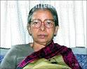 Mahasweta Devi, Jnanpith awardee, social activist and writer in New Delhi on ... - Mahasweta-Devi