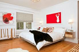 White bedroom with color accents | dayasrioif.bid