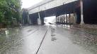 Heavy rain disrupts normal life in Mumbai, train services hit.