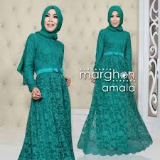 baju busana muslim modern terbaru trendy margon amala